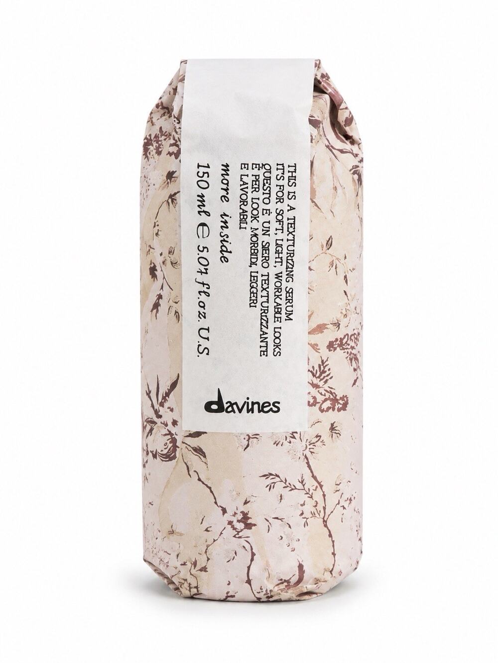 Davines Texturizing Serum 5.07 Oz Soft Light Hold Natural Styling